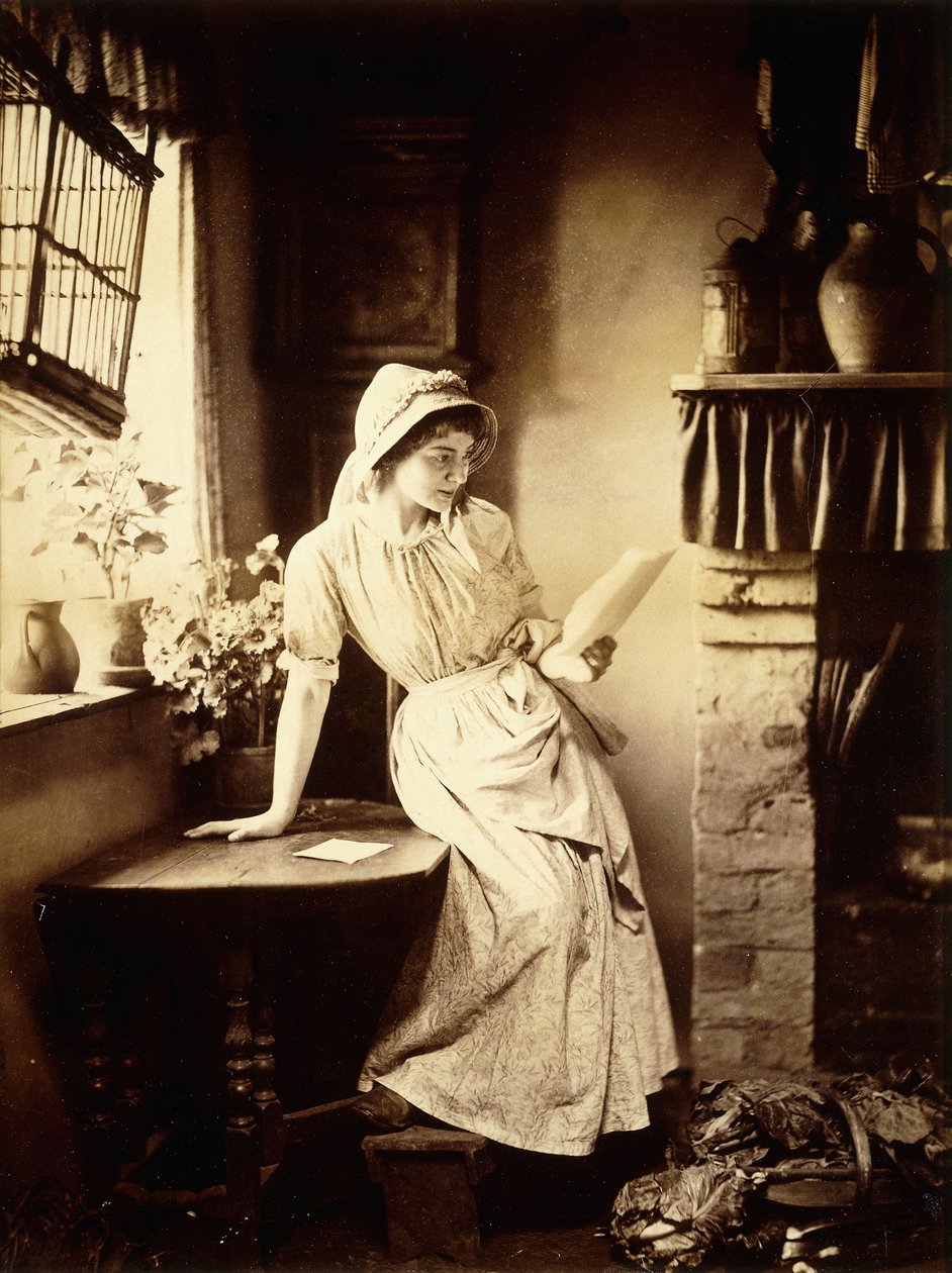 De Valentijn, 1885 door Henry Peach Robinson
