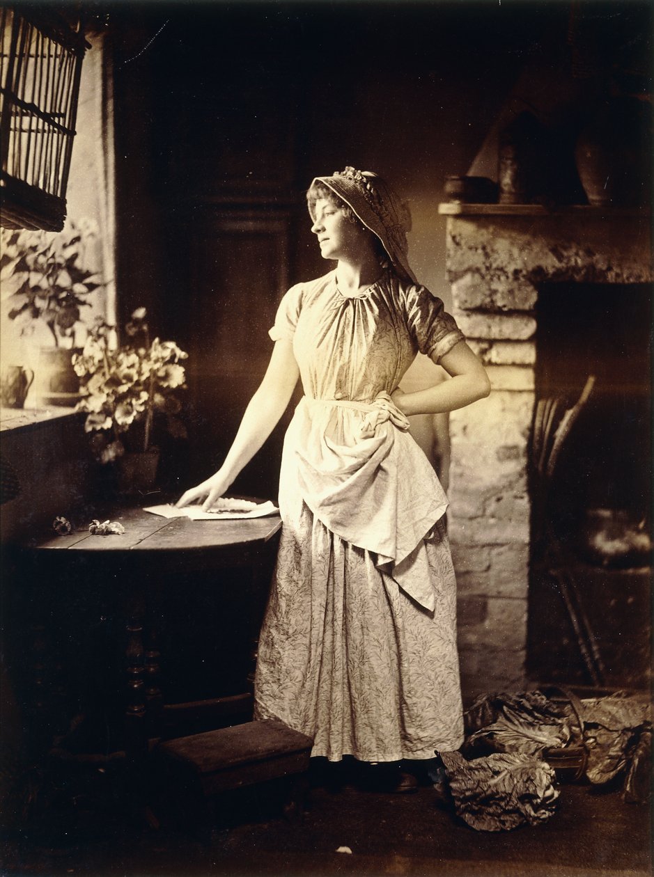 Wie zou het gestuurd kunnen hebben?, 1885 door Henry Peach Robinson