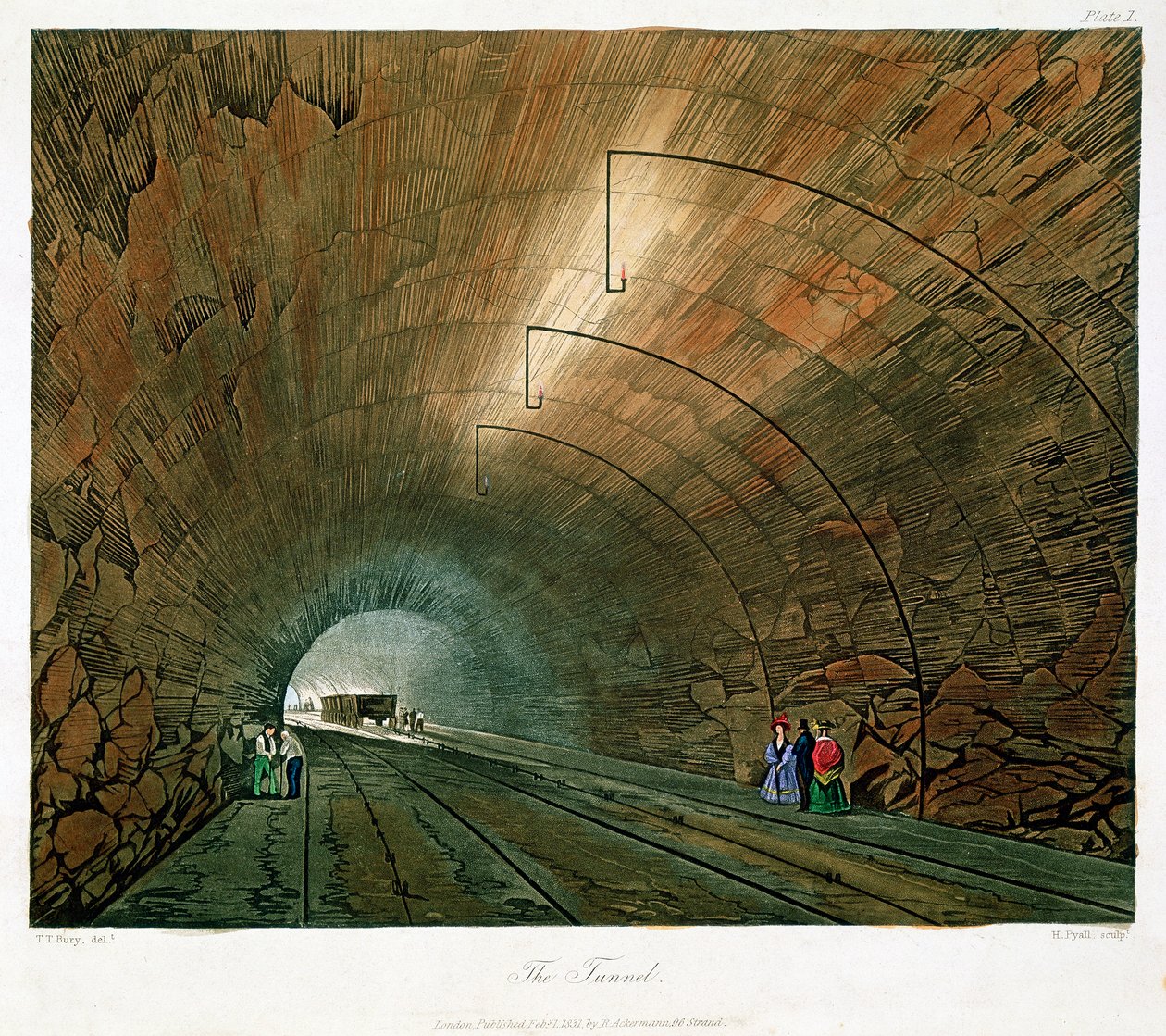 De Tunnel, 1831 door Henry Pyall