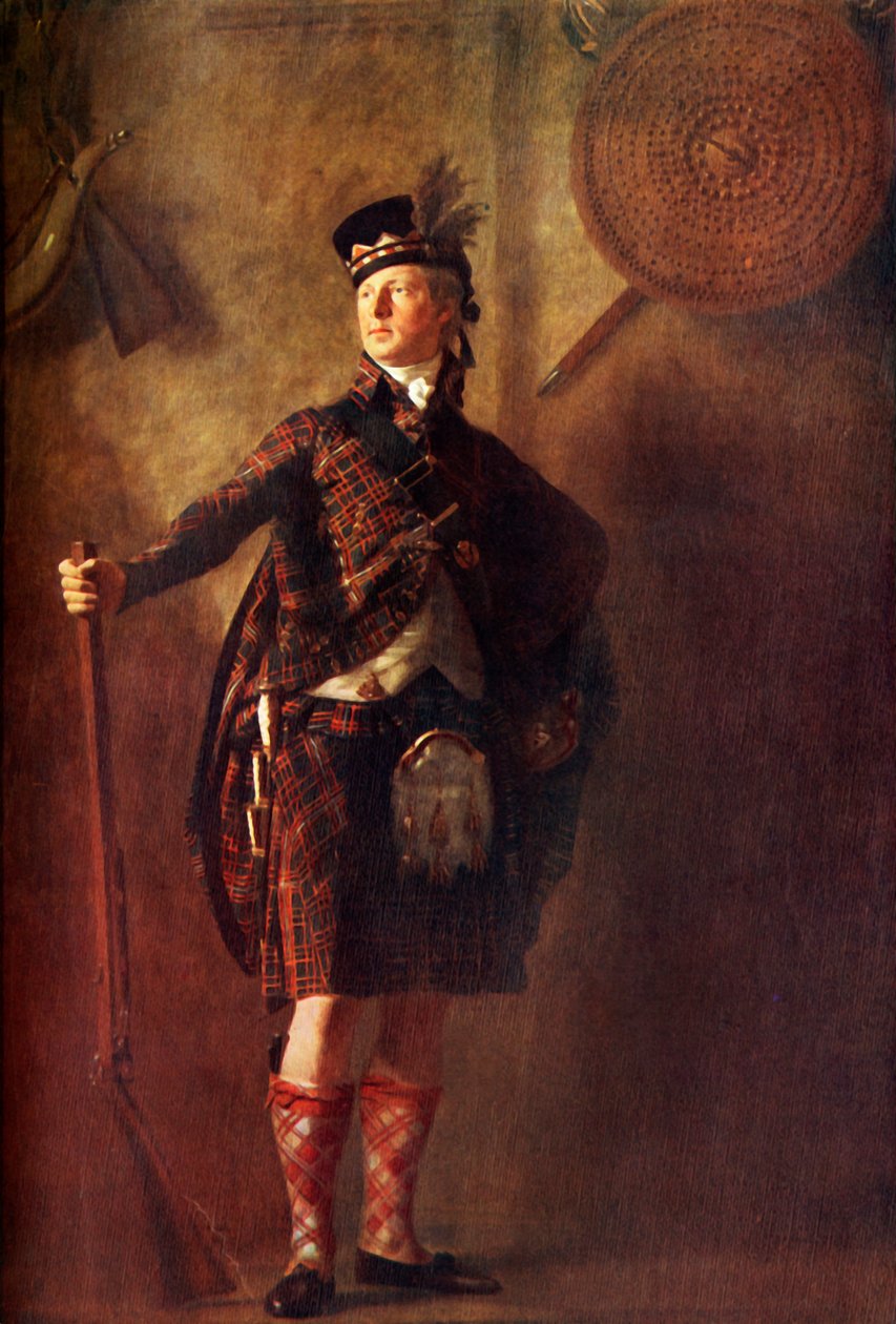 Kolonel Alastair MacDonell van Glengarry door Henry Raeburn