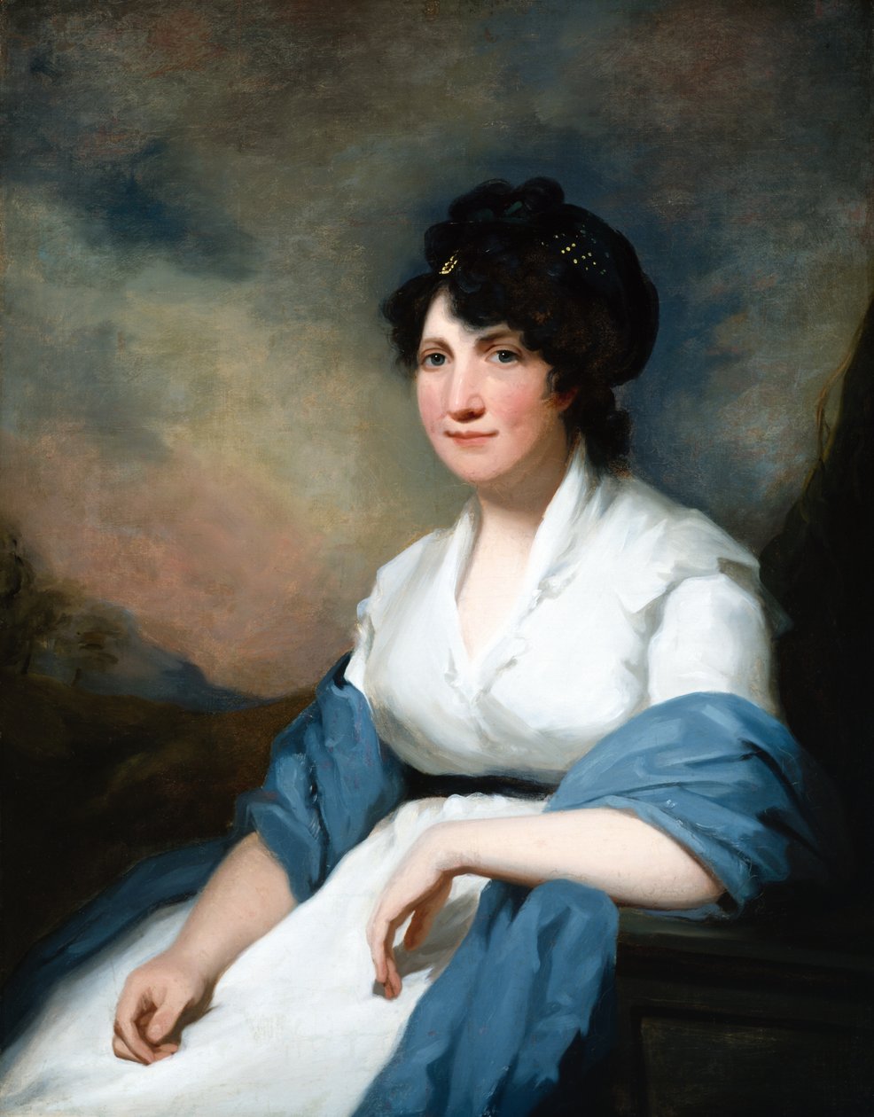 Lady Delves Broughton door Henry Raeburn
