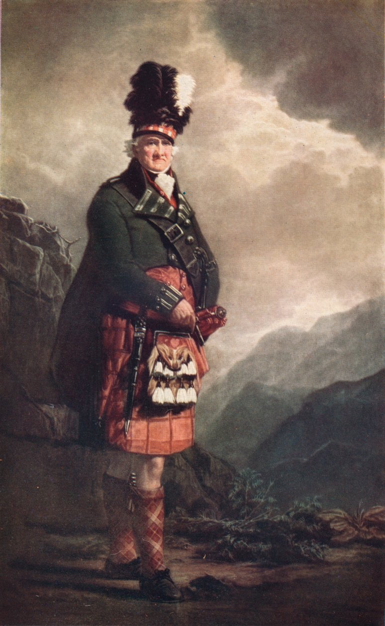De Macnab, 1802. 1922 door Henry Raeburn