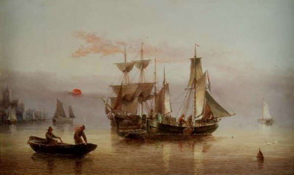 Rust op de Humber door Henry Redmore