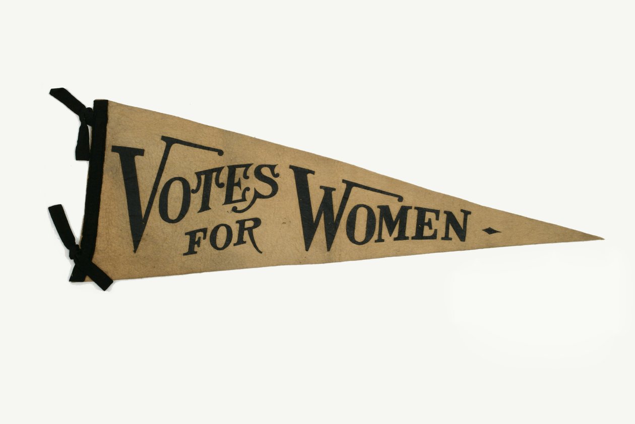 Votes for Women Campagne Vaandel door Henry Schwartz