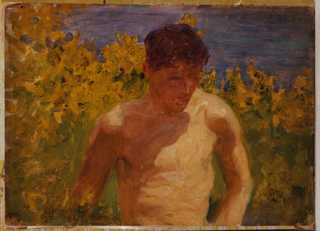 Johnny Jackett door Henry Scott Tuke