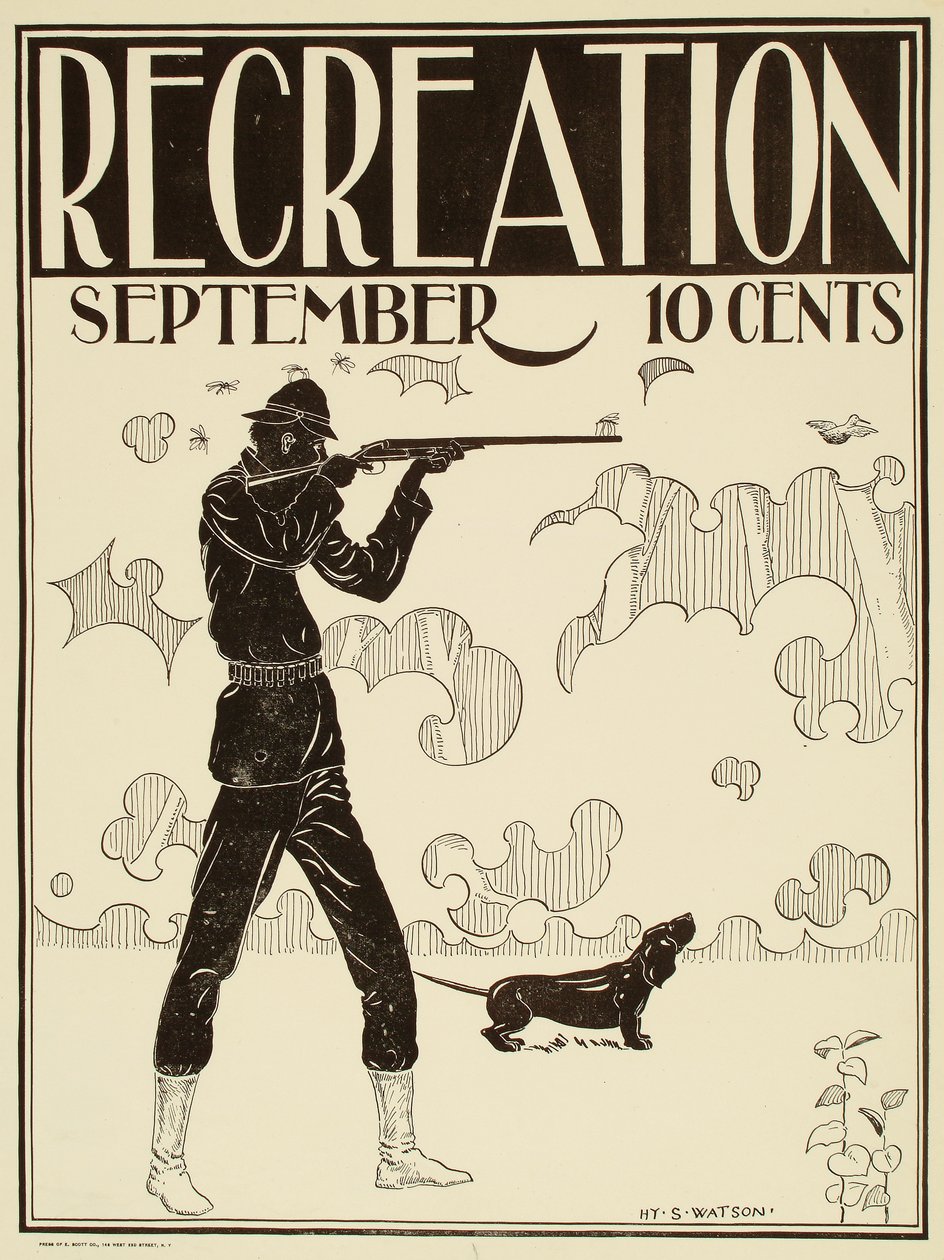Recreatie, september door Henry Sumner Watson
