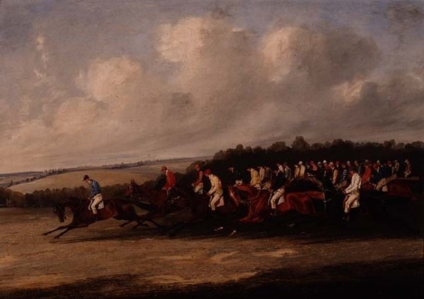 Start van de Derby door Henry Thomas Alken