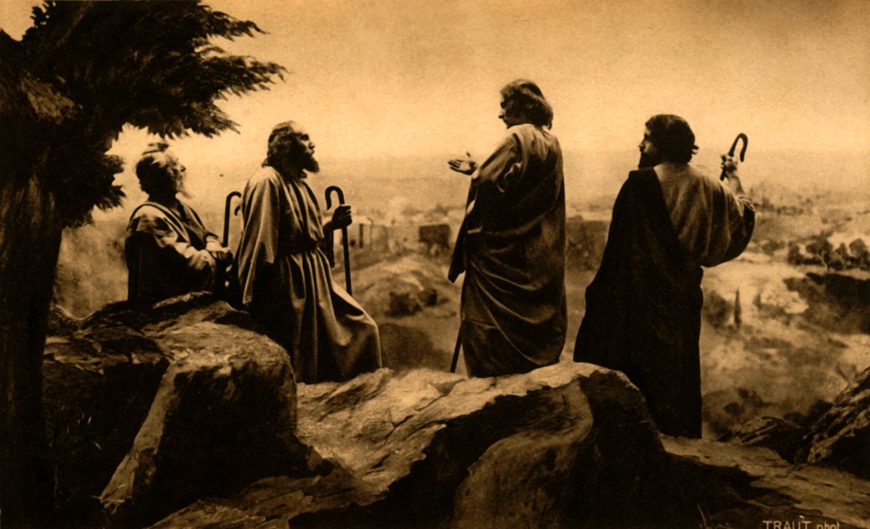 De reis naar Jeruzalem, 1922 door Henry Traut