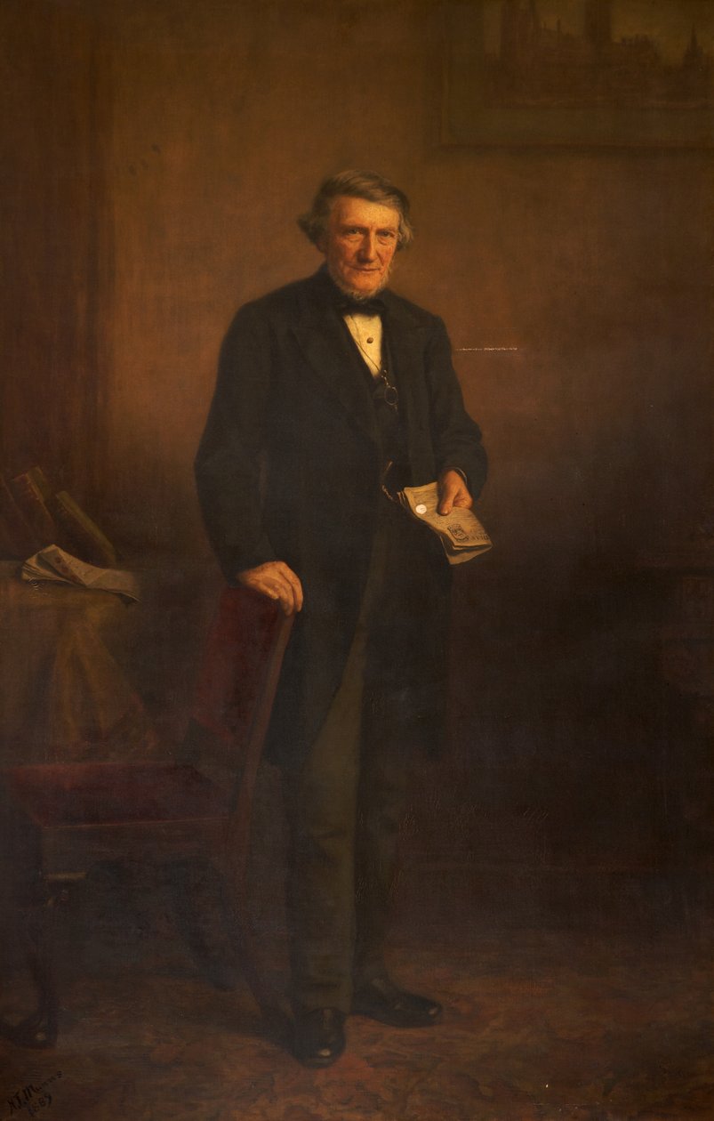 Portret van Abel Heywood door Henry Turner Munns