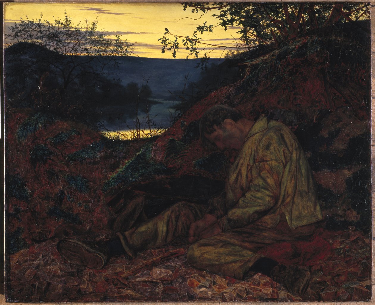 De Steenbreker, 1857 door Henry Wallis