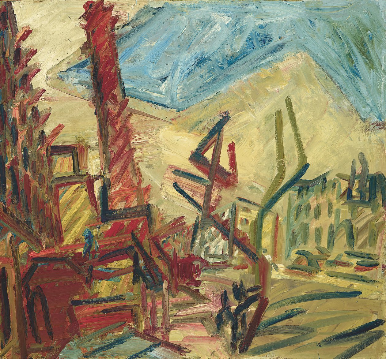 Boom in Mornington Crescent door Henry Wallis