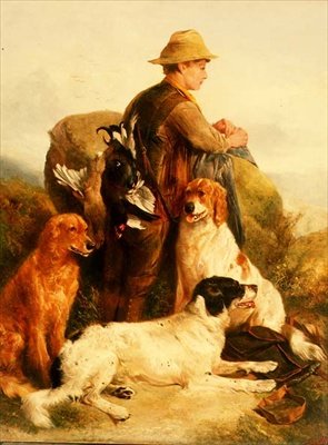 Wachten op de geweren door Henry Weekes