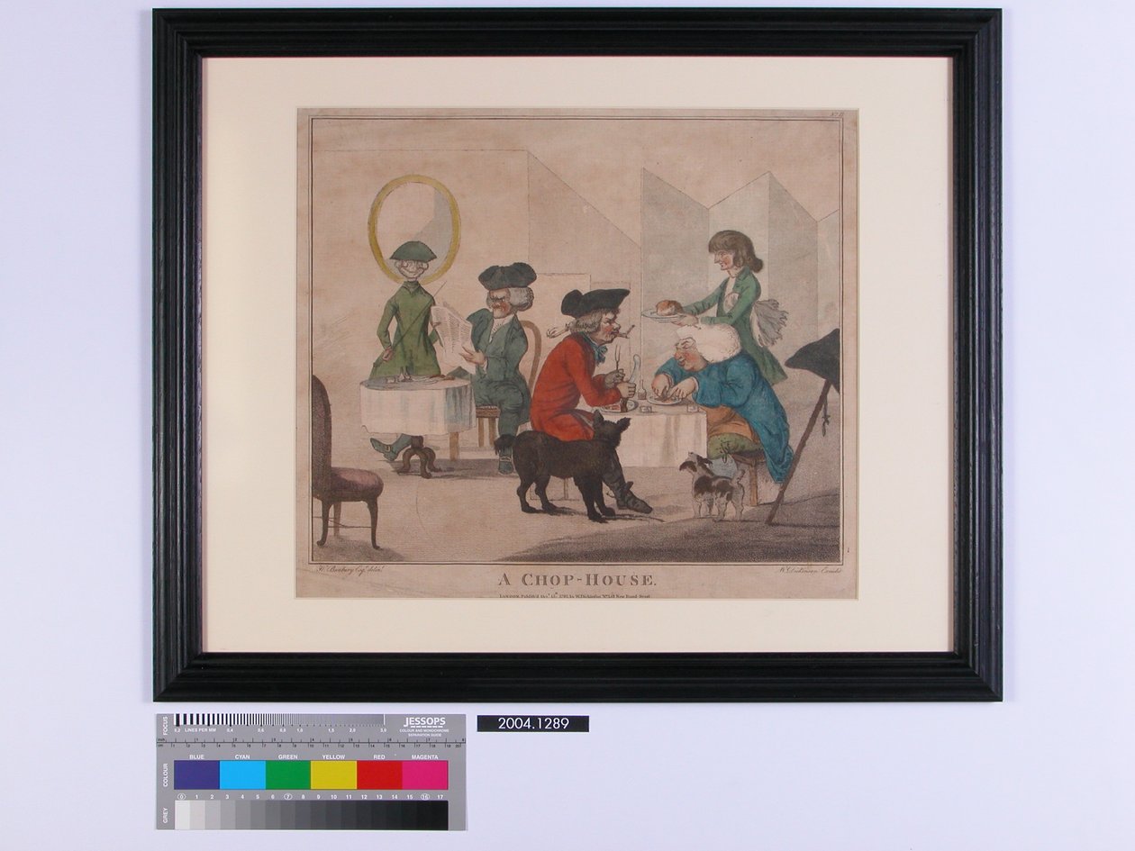 Een Eethuis door Henry William Bunbury