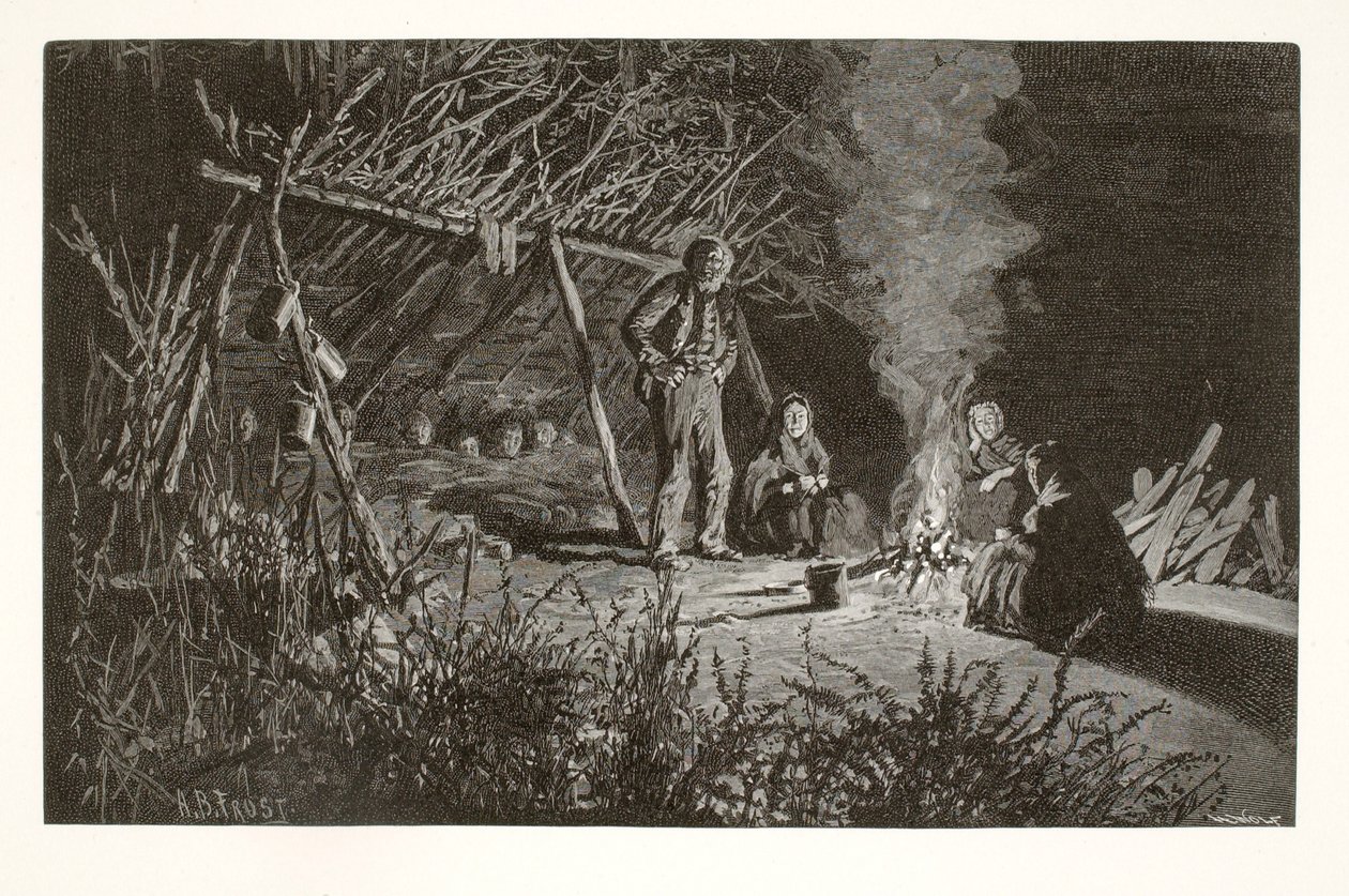 Bessenplukkerskamp door Henry Wolf