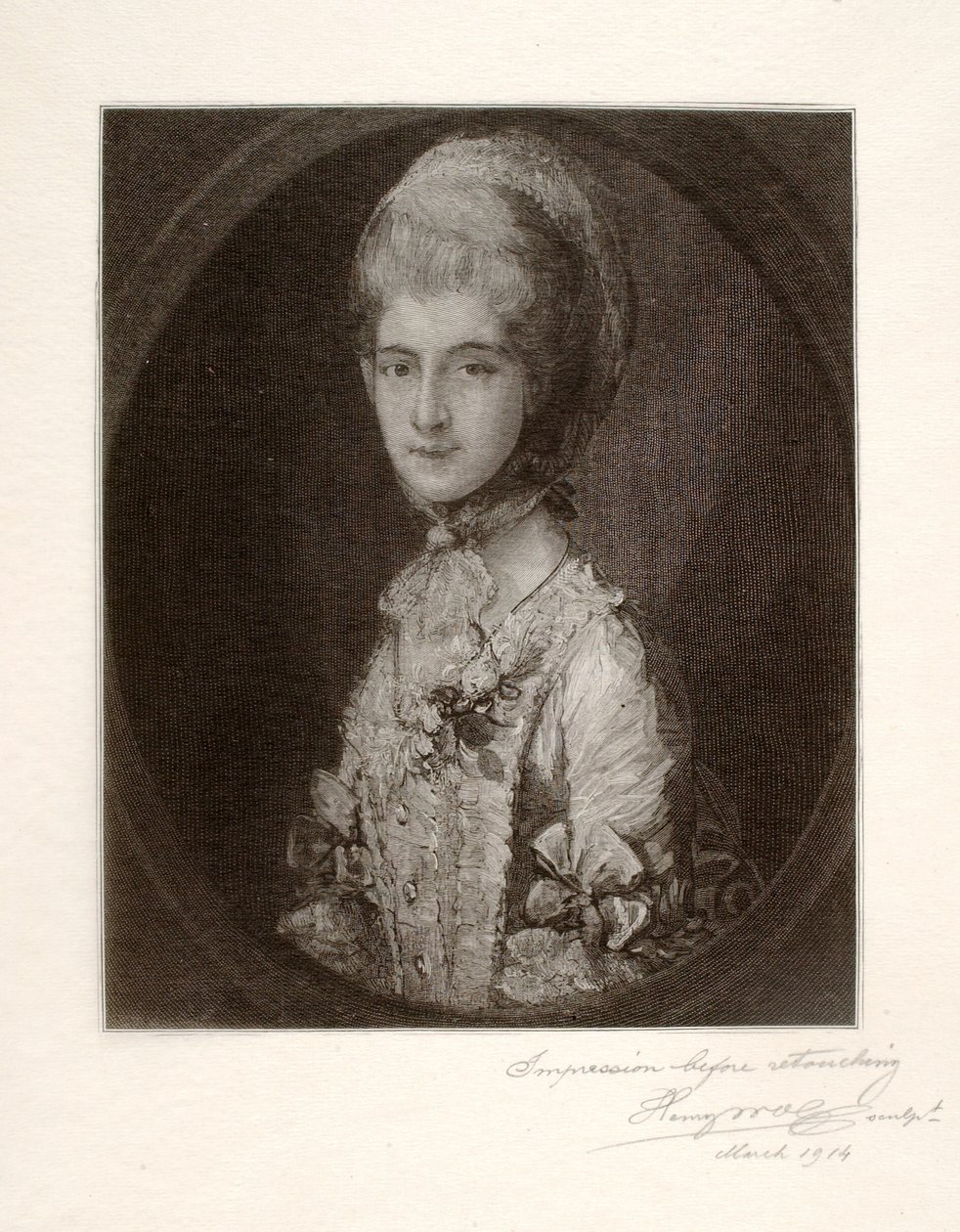Lady Lethbridge door Henry Wolf