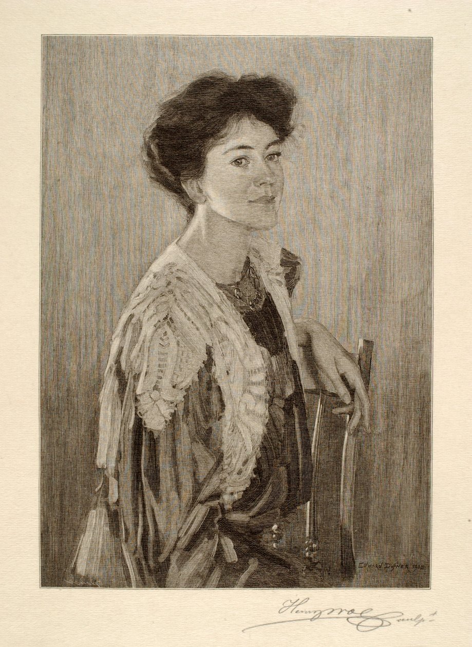 Mevrouw Edmund F. Harding door Henry Wolf