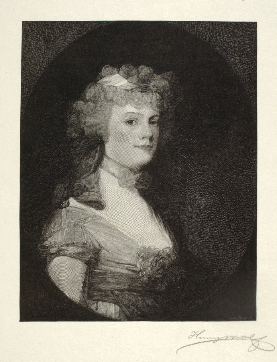 Mevrouw James Greenleaf door Henry Wolf