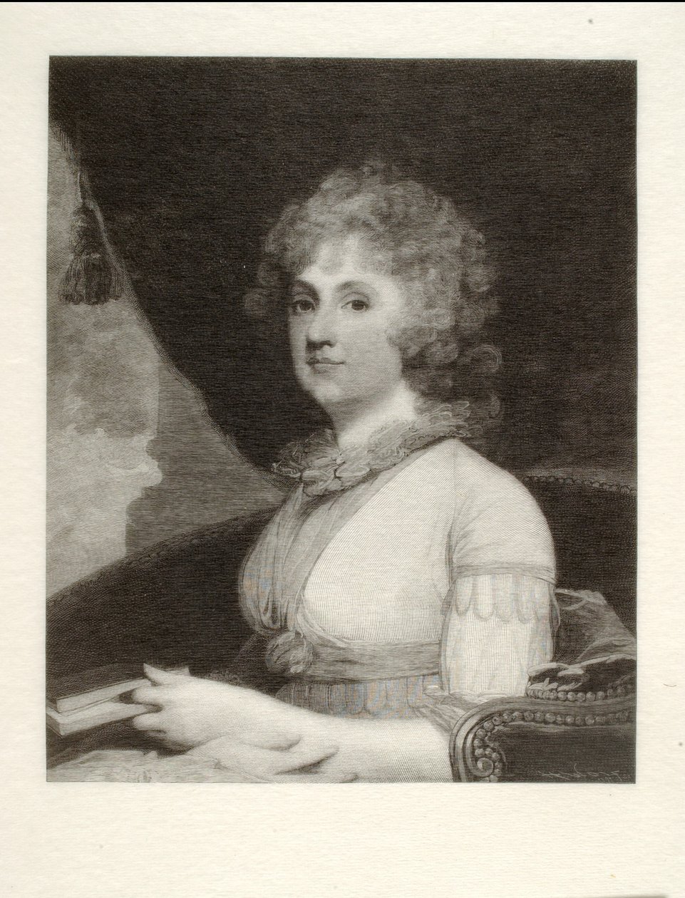 Mevrouw John Travis (Elizabeth Bond) door Henry Wolf