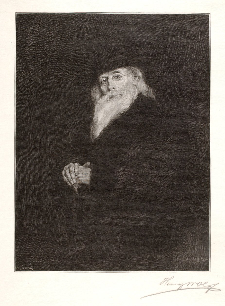 Professor Edward Emerson door Henry Wolf