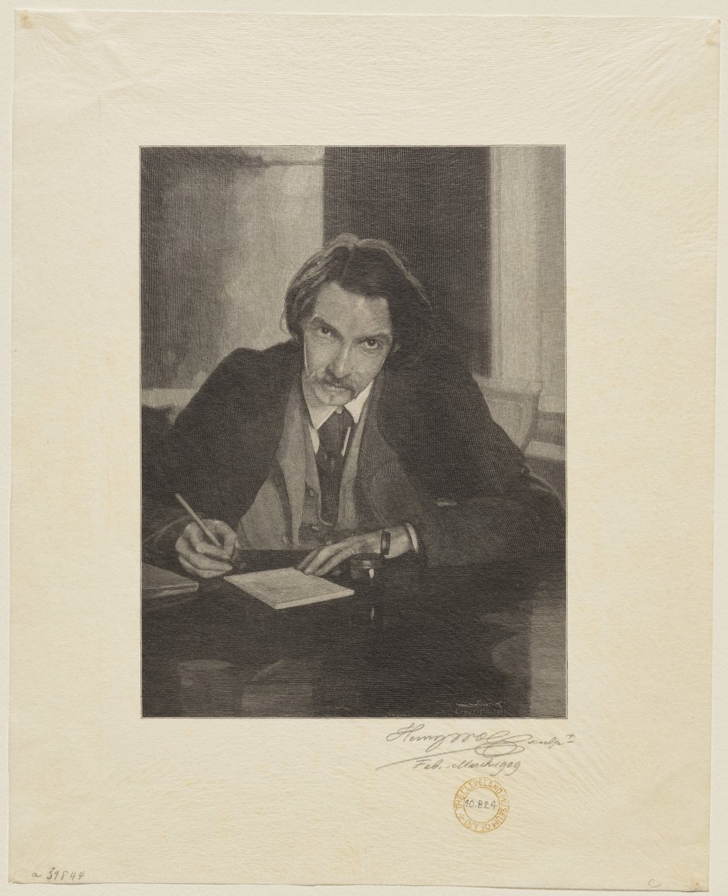 Robert Louis Stevenson door Henry Wolf