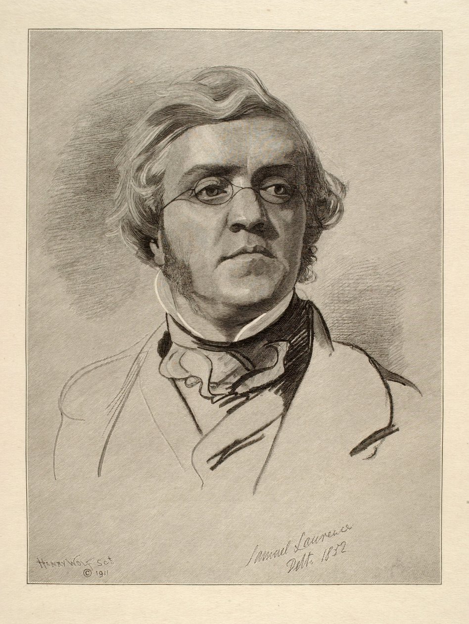 William Makepeace Thackeray door Henry Wolf