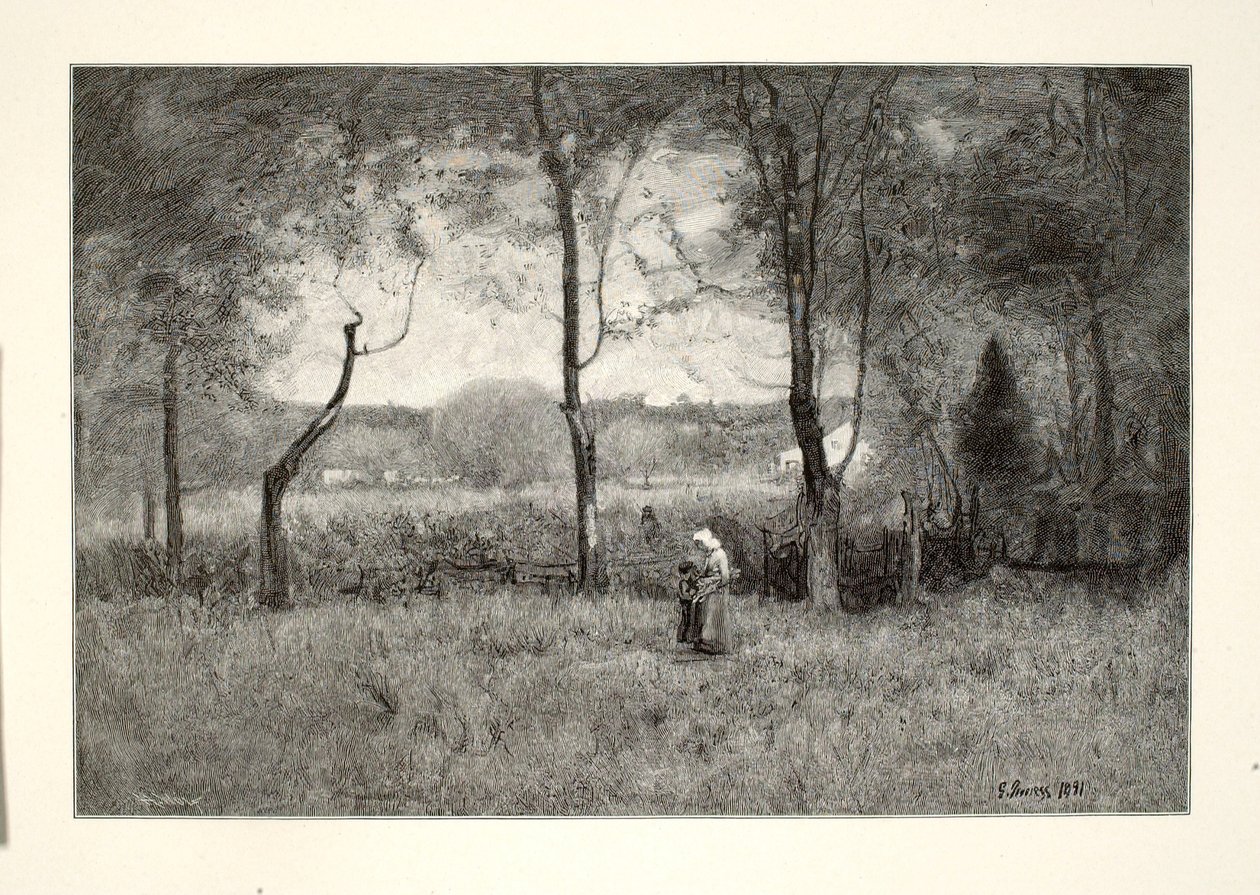 Houtverzamelaars door Henry Wolf