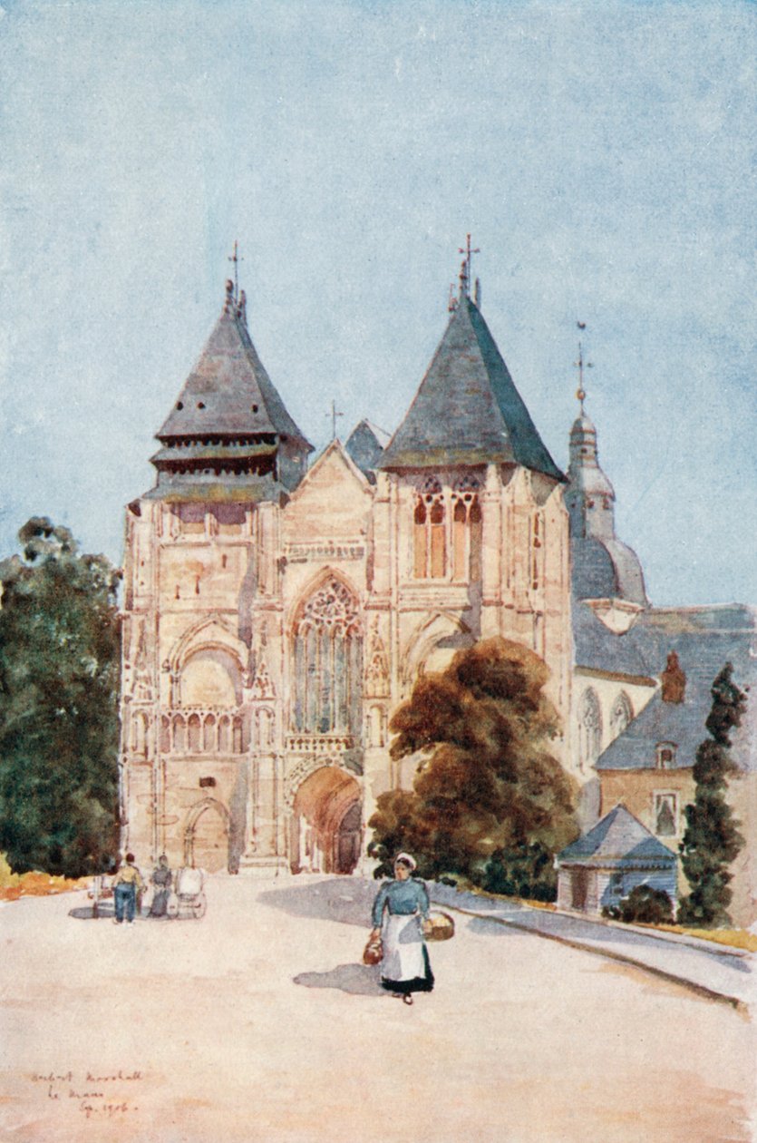 Notre Dame de la Couture, Le Mans door Herbert Menzies Marshall