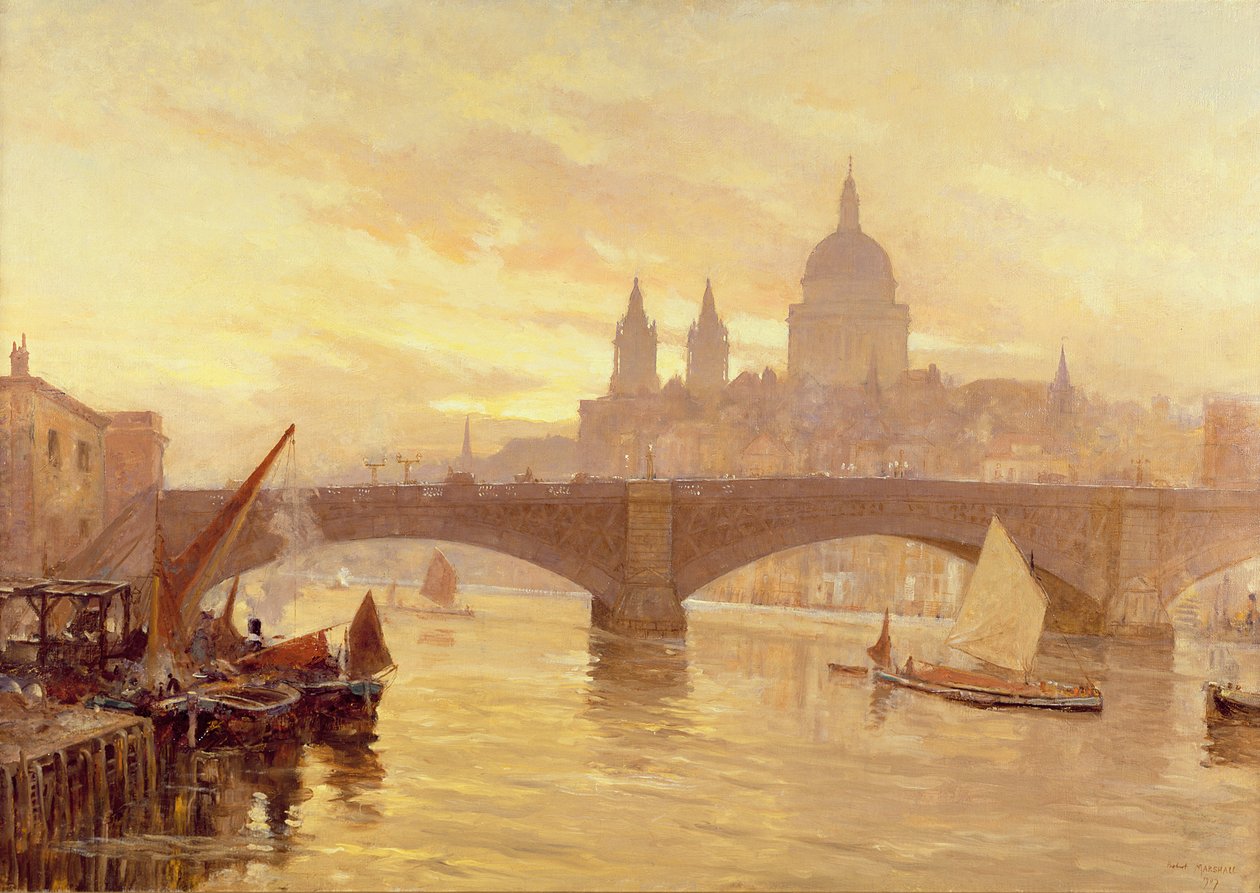 Southwark Bridge door Herbert Menzies Marshall