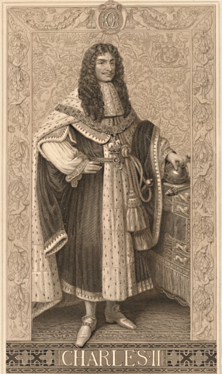 Karel II door Herbert Bourne