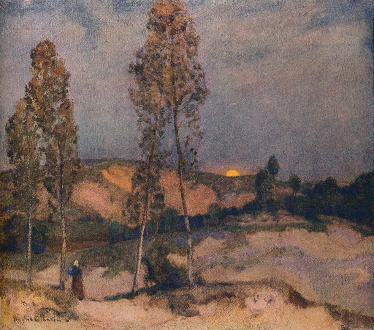Duinen, Pas De Calais door Herbert Hughes Stanton