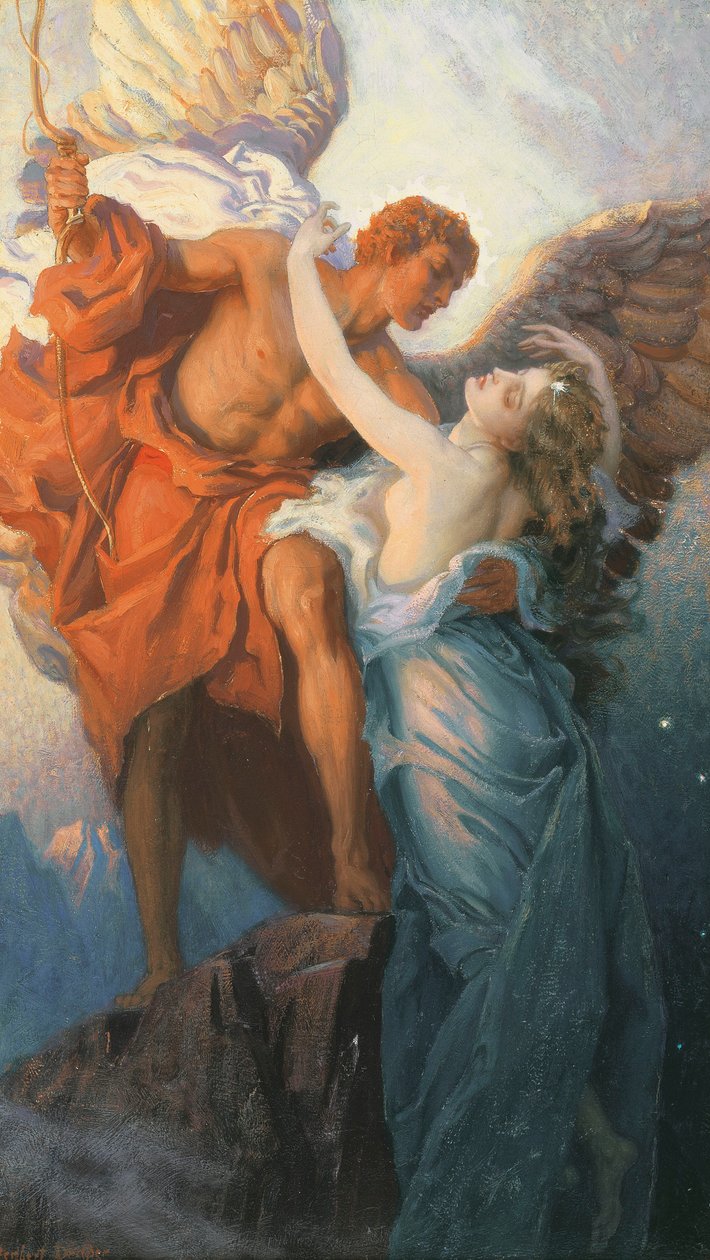 Dag en de Morgenster door Herbert James Draper