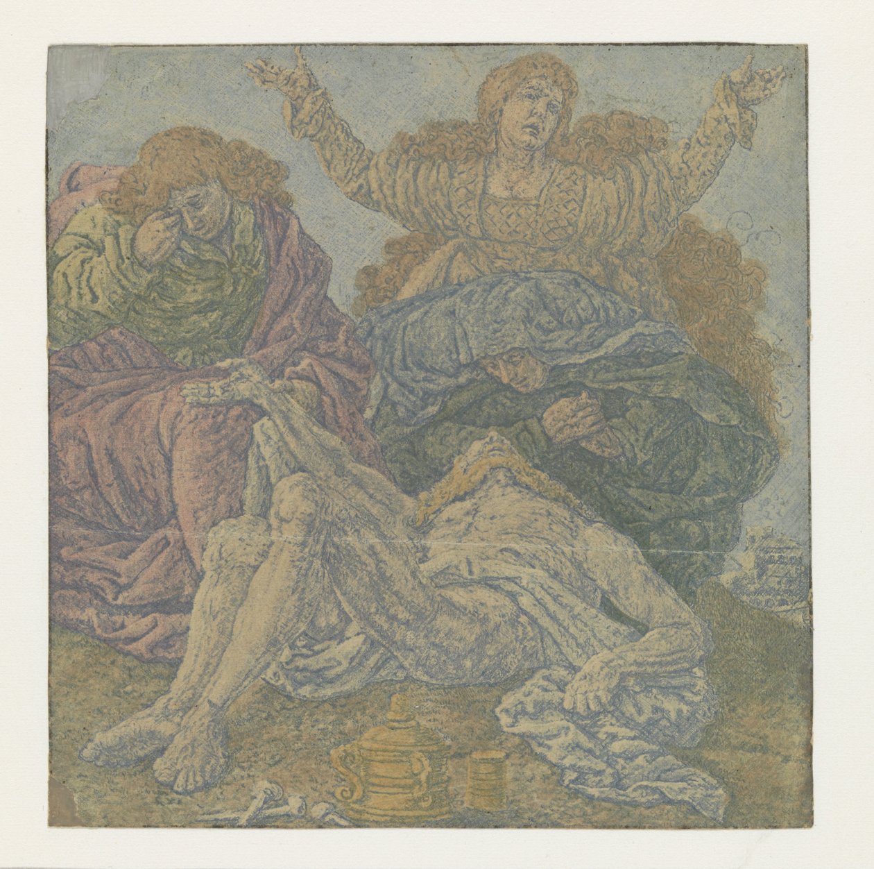De bewening van Christus door Hercules Segers