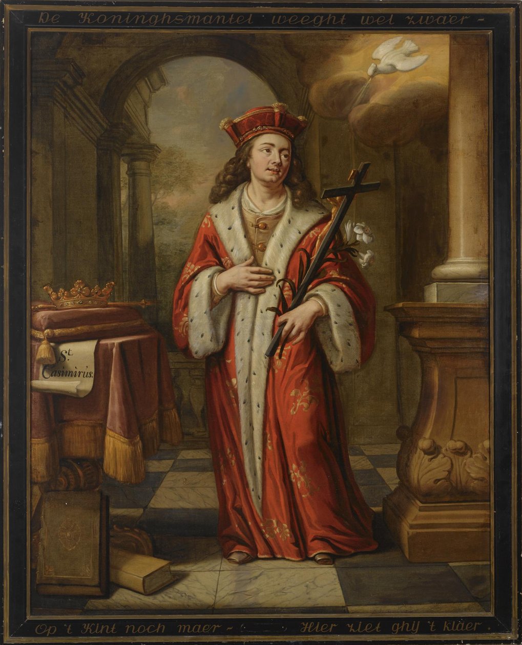 Sint Casimir Jagiellon door Herman Collenius