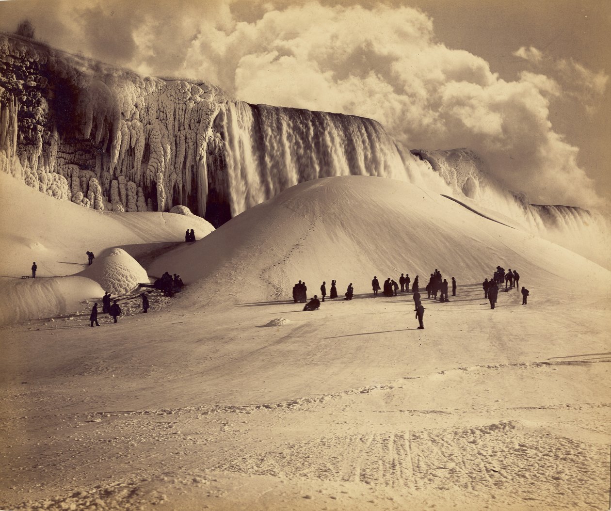 Amerikaanse Niagara Falls door Herman F. Nielson