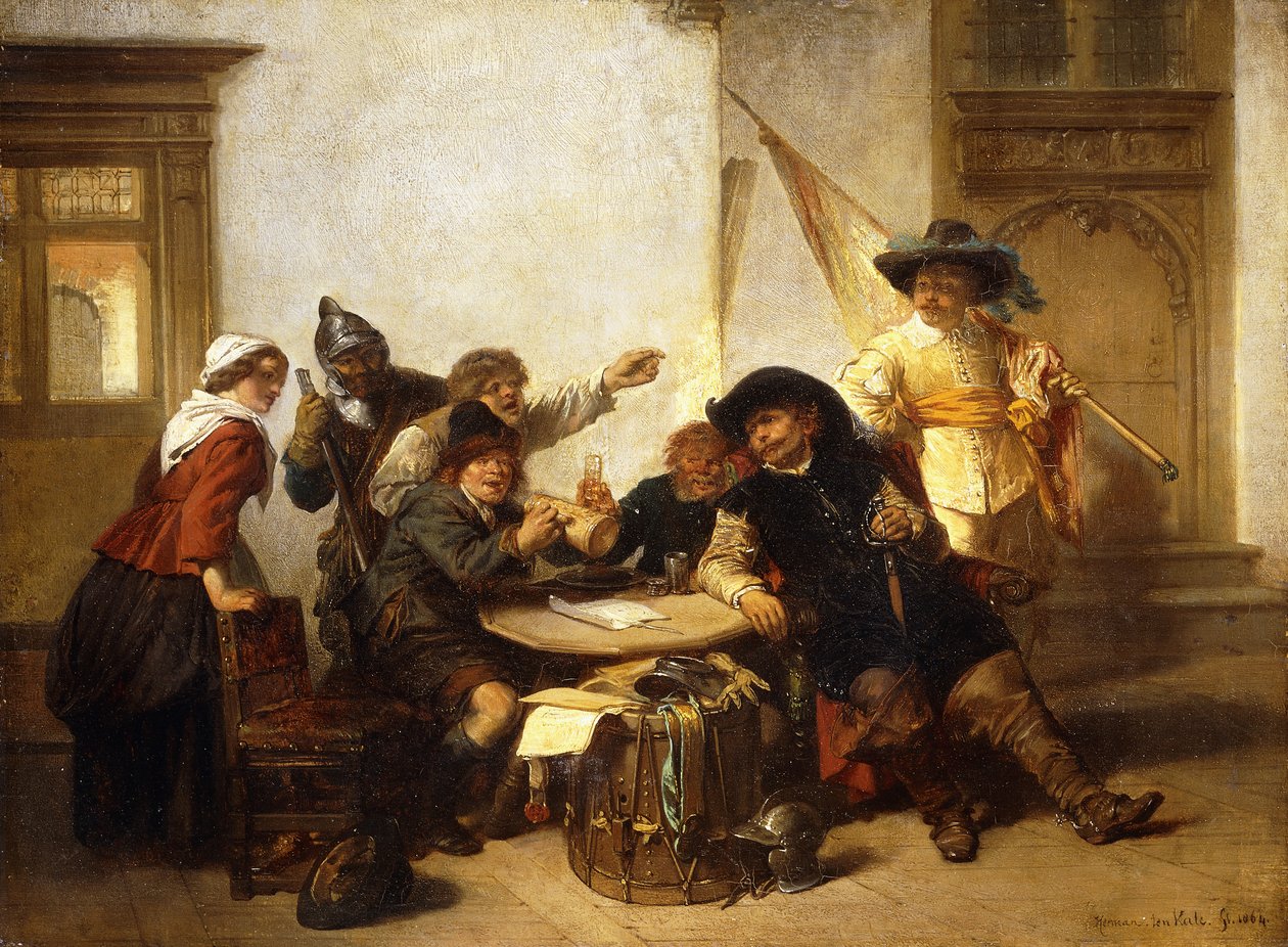 De wachtkamer door Herman Frederick Carel Ten Kate