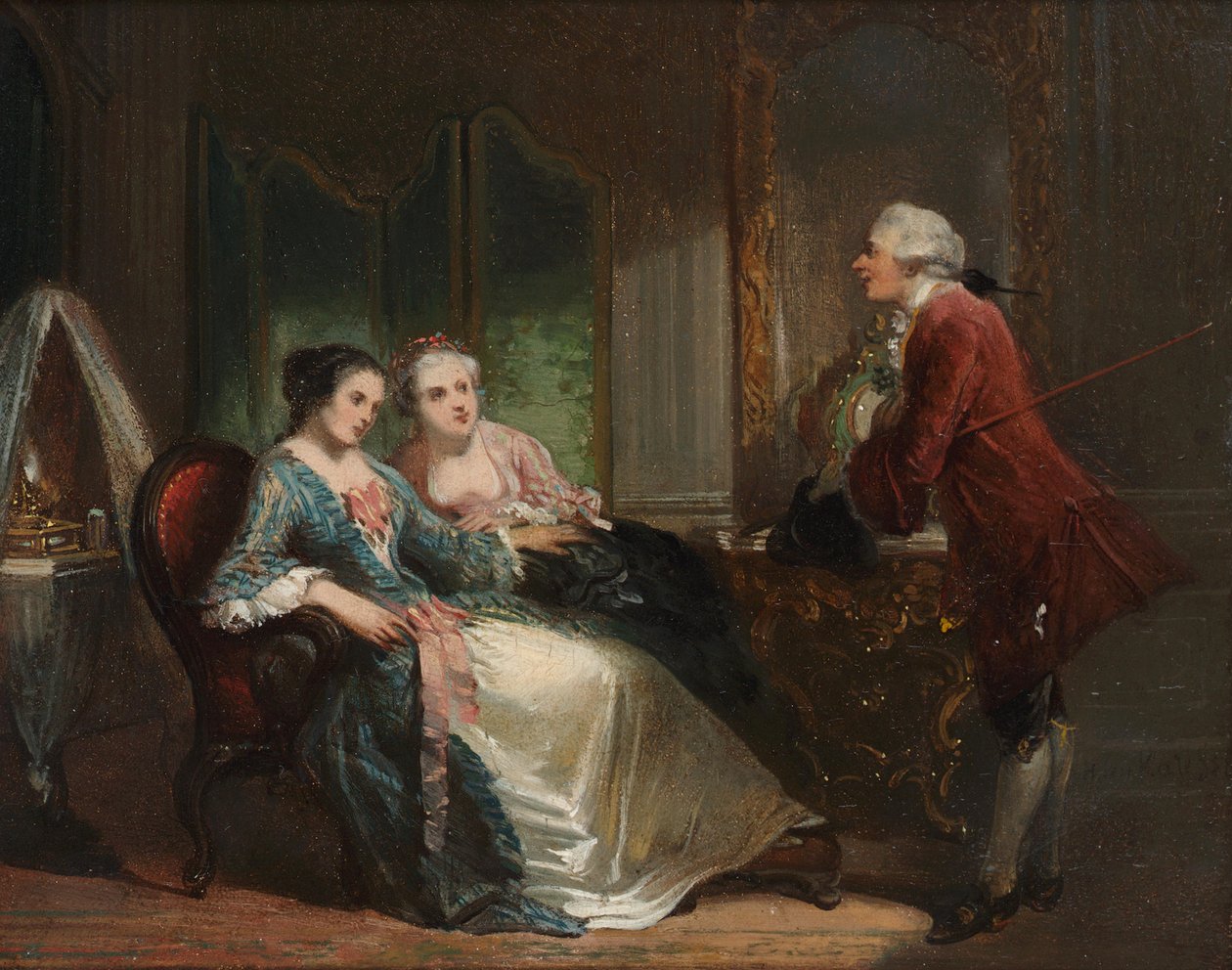 De chaperonne door Herman Frederik Carel ten Kate