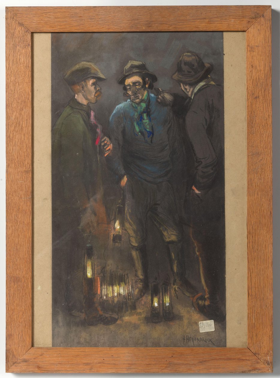 De mijnlampenist door Herman Heijenbrock