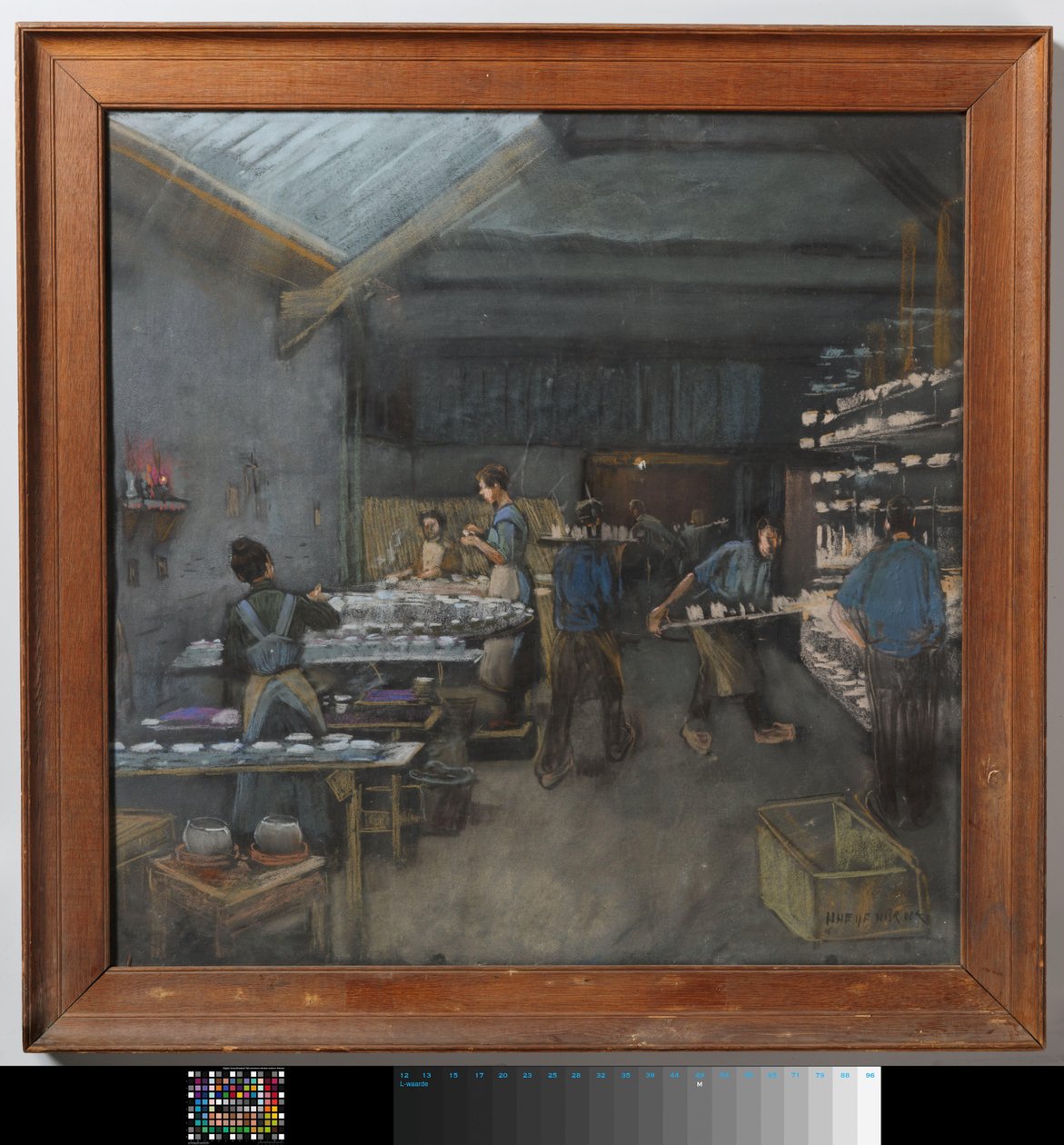 De oude aardewerkfabriek 