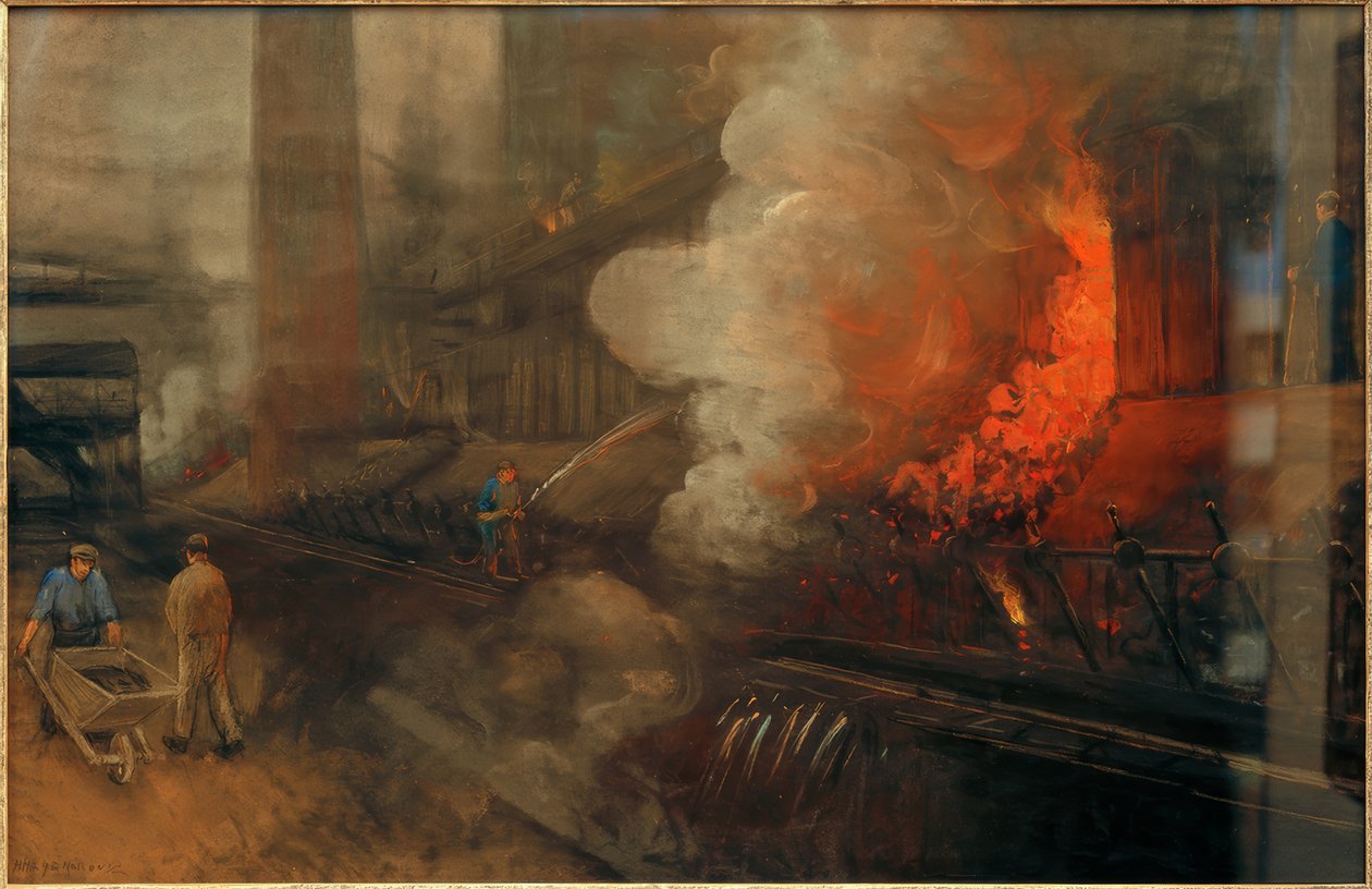 Cokesfabriek Maurits, Lutterade door Herman Heijenbrock