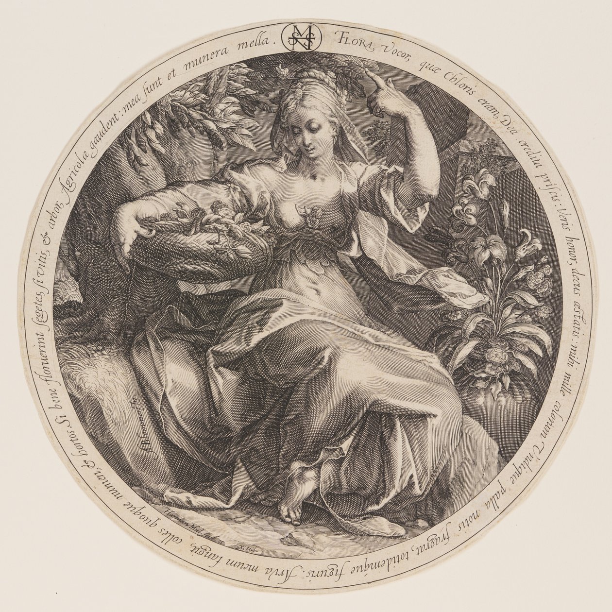 Flora door Herman Jansz. Muller