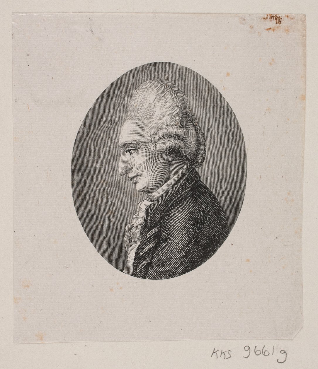 Johann Struensee door Herman Rudolf Müller