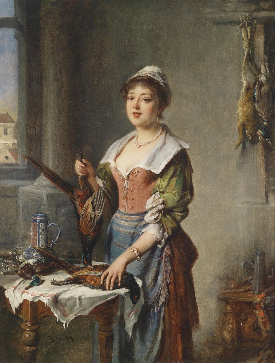Wildverkoopster door Hermann Kern