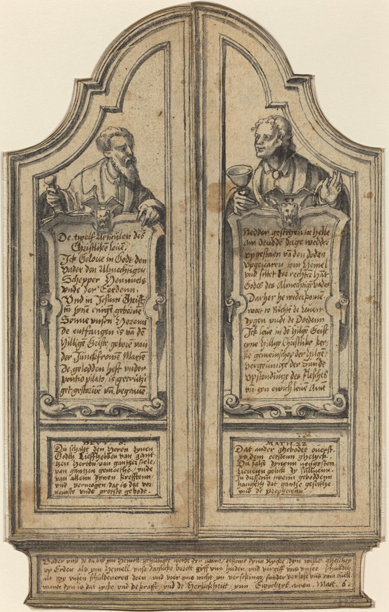 Altaar van het christelijk geloof door Hermann Tom Ring