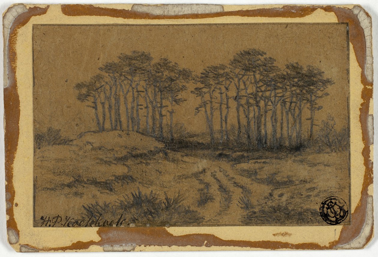Pad door Bomen door Hermanus Koekkoek