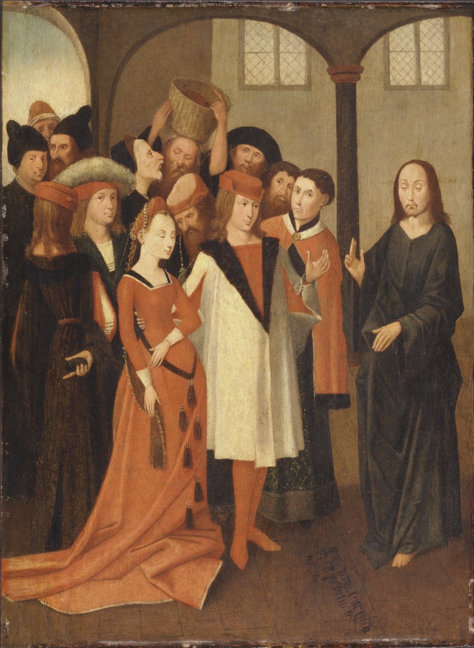 Christus en de Overspelige Vrouw door Hieronymus Bosch