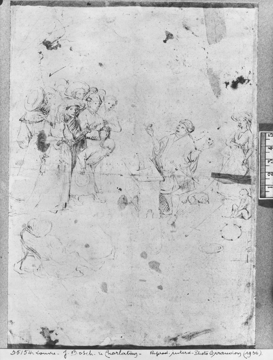 De goochelaar door Hieronymus Bosch