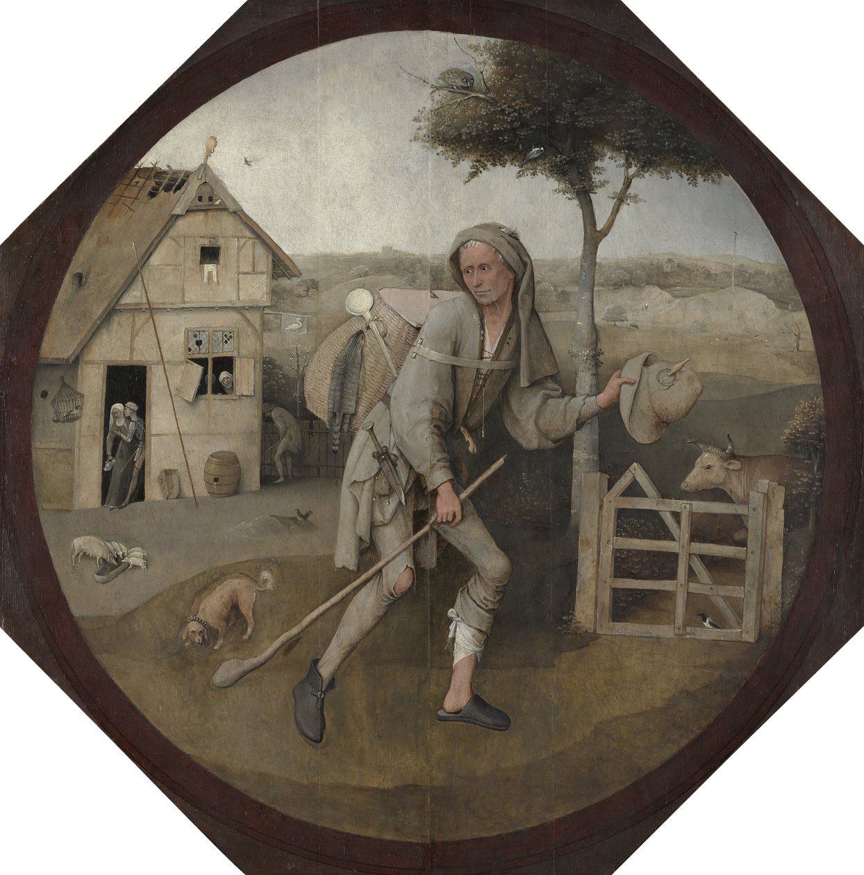 De marskramer door Hieronymus Bosch