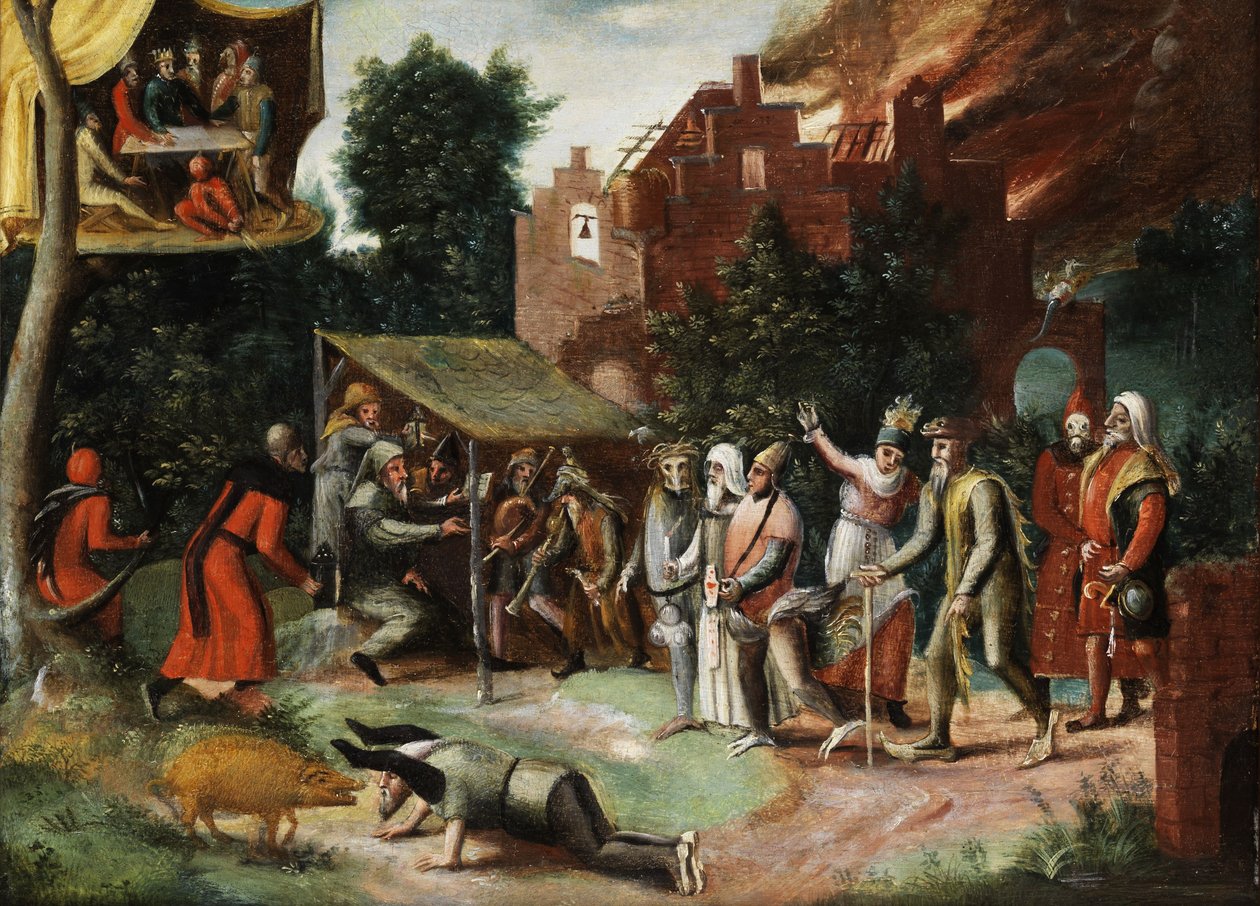 De Verzoeking van Sint-Antonius door Hieronymus Bosch