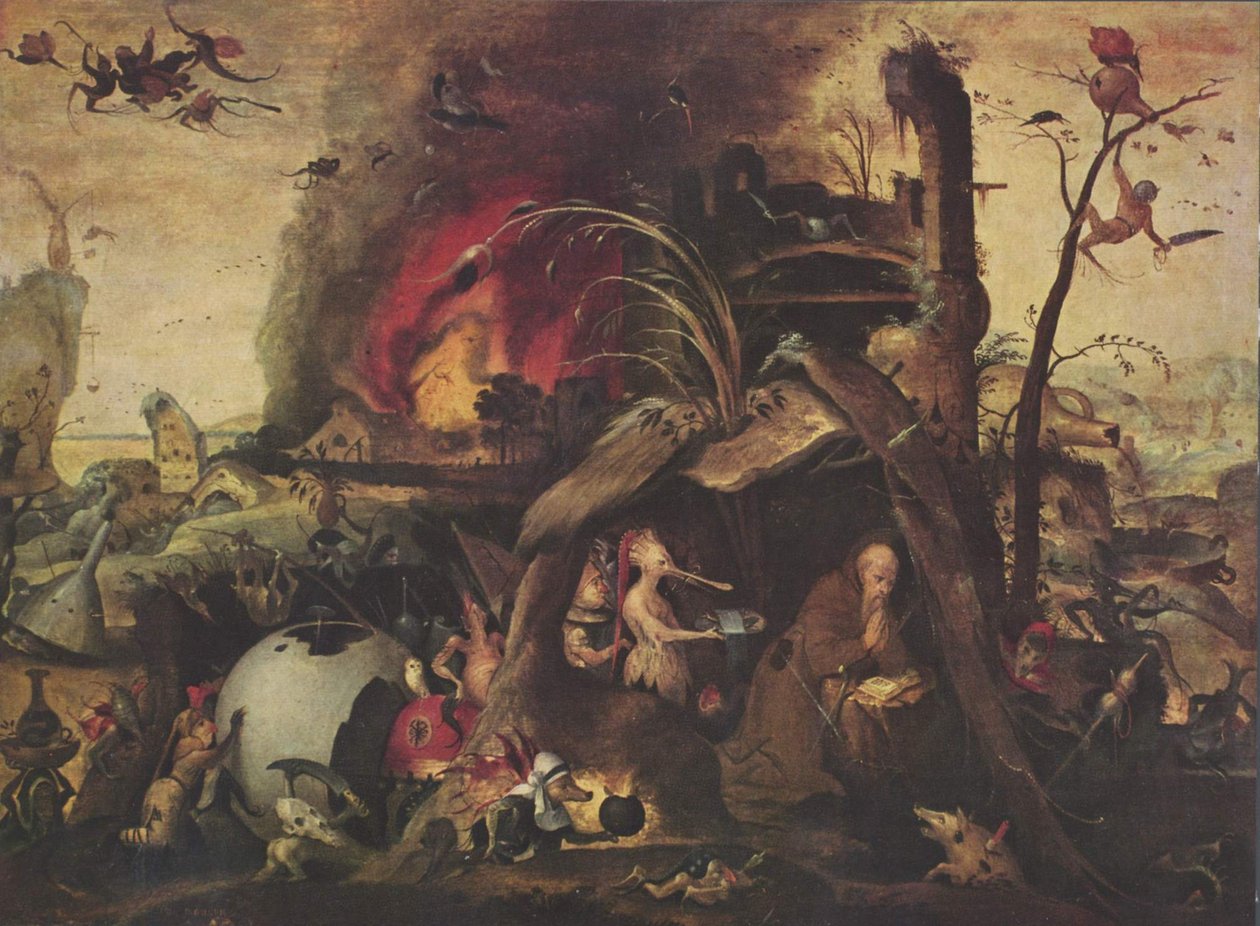 De Verzoeking van Sint-Antonius door Hieronymus Bosch