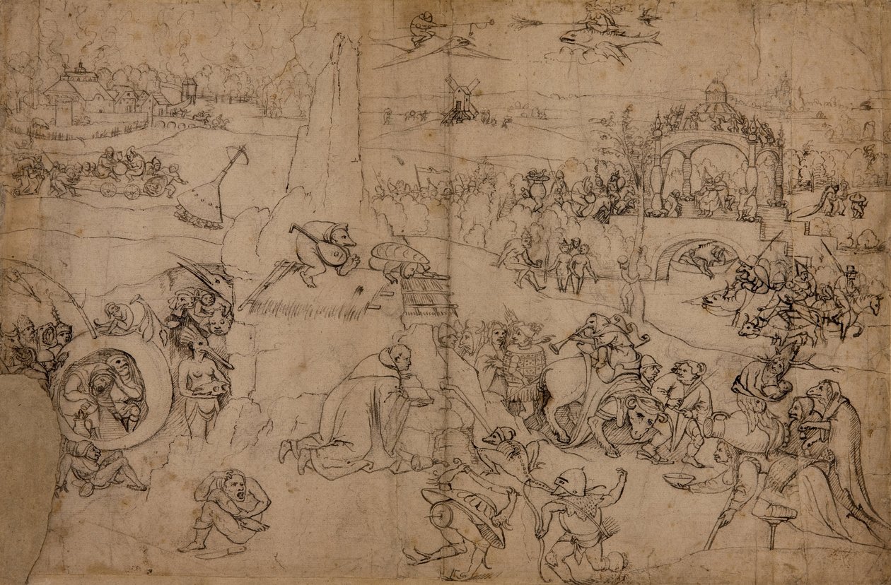 De Verzoeking van Sint-Antonius door Hieronymus Bosch